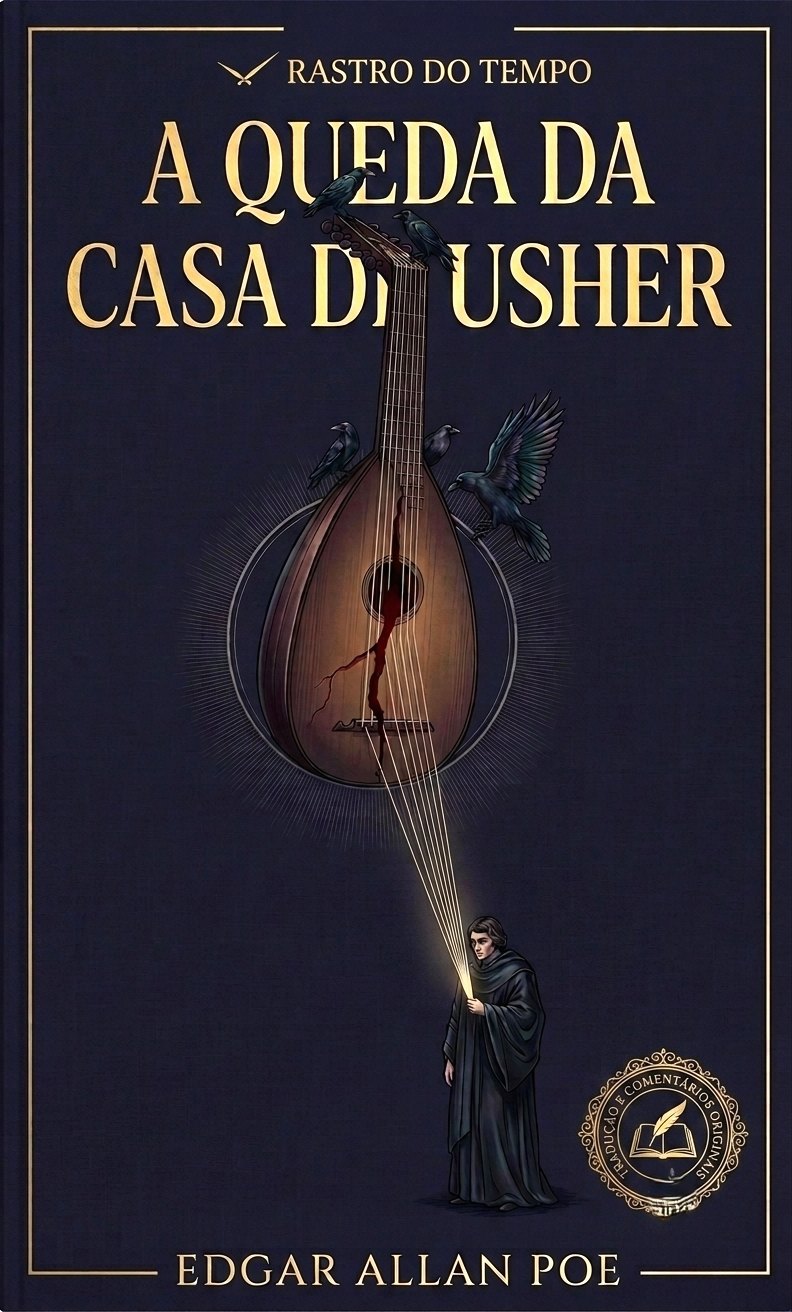 Capa de A Queda da Casa de Usher