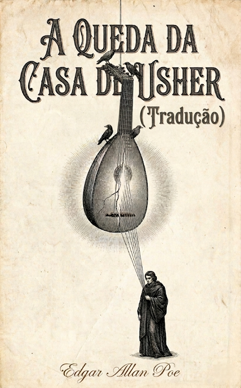 Capa de A Queda da Casa de Usher