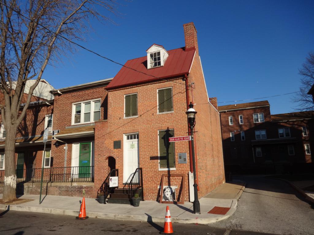 A casa de Poe em Baltimore
